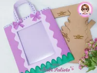 G1.407  Gabarito de Moldes em MDF  Sacola Pedagógica By Odette - Foto 2