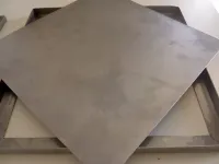  BANDEJA   TAM:    28,5 x 28,5 x 3cm  - INOX  304 -  BIFF2828/3      - Foto 2