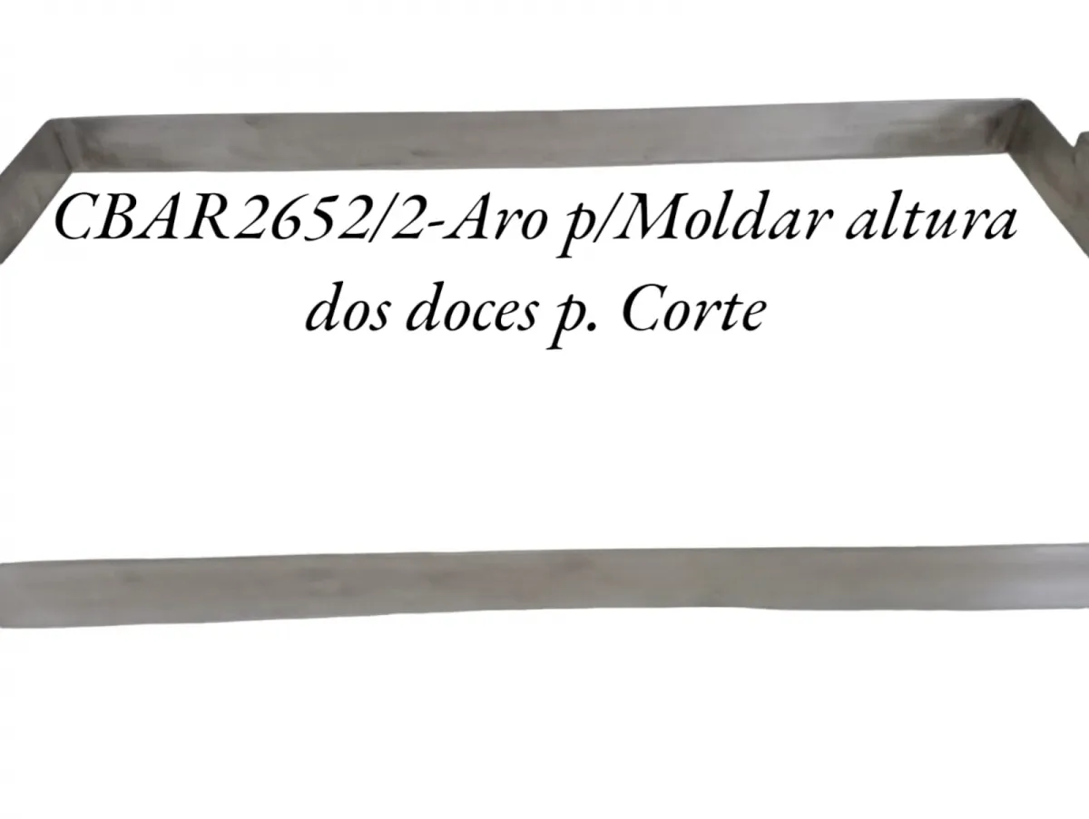AROS INOX   PARA MOLDAR/CORTAR DOCES  E  BOLOS Imagem