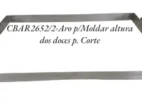AROS INOX   PARA MOLDAR/CORTAR DOCES  E  BOLOS