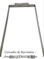 AROS INOX   PARA MOLDAR/CORTAR DOCES  E  BOLOS - Foto 2