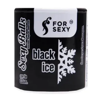 Bolinha Beijável Saborosa Sexy Balls 3un - 27564 - Foto 2