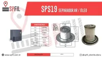 Separador Ar / Óleo  SPS19 