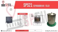 Separador Ar / Óleo  SPS21
