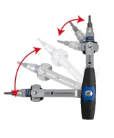 Catraca Reversível Duplamente Articulável -1/4 2752-45G KING TONY - Foto 2