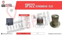 Separador Ar / Óleo  SPS22