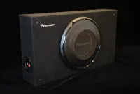 Sub Slim Pioneer + Caixa 12 Poleg Pioneer Ts-a3000lb 1500w - Foto 2