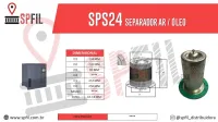 Separador Ar / Óleo  SPS24