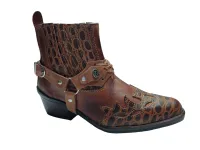Ref: 726 - Bota Country Da Serra Pinhão/Croco Jacaré