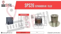 Separador Ar / Óleo  SPS26