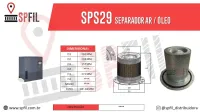 Separador Ar / Óleo  SPS29