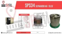 Separador Ar / Óleo  SPS34