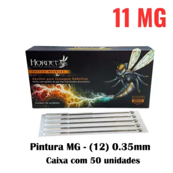 Agulhas HORNET - PINTURA 1211 MG - Caixa 50 Unidades - VALIDADE 10/2025