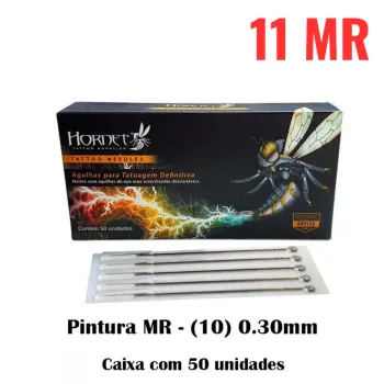 Agulhas HORNET - PINTURA CURVADA 1011MR - Caixa 50 Unidades - VALIDADE 10/2025
