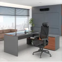  Cadeira Multiregulável NR17 Darix X+ Encosto e Assento Tela com Mecanismo Sincronizado Base Cromada com Braço Regulável 3D e Apoio de Cabeça  - Foto 5