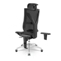  Cadeira Multiregulável NR17 Darix X+ Encosto e Assento Tela com Mecanismo Sincronizado Cromado com Braço Regulável 3D e Apoio de Cabeça  - Foto 3