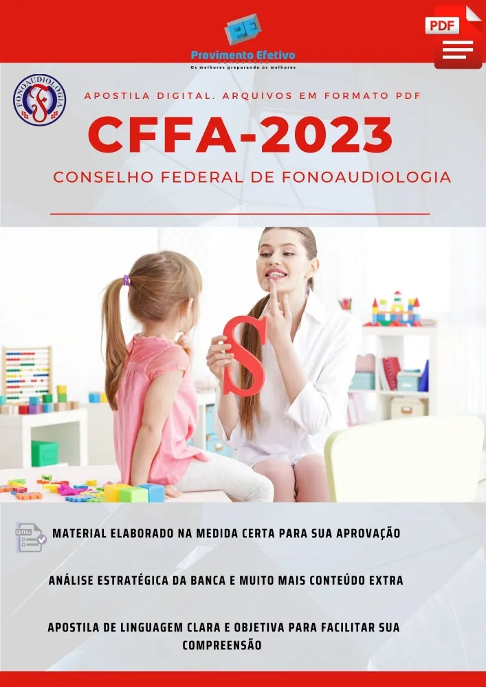 Apostila CFFA Fonoaudiólogo 2023