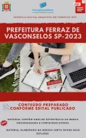 Apostila Pref. Ferraz Vasconcelos SP Nutricionista 2023