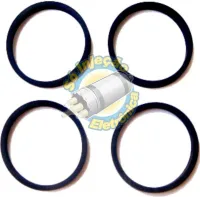 Kit Junta Coletor de Admissão VW Saveiro / Saveiro Cross / Polo 1.6 8v 2009/... em diante