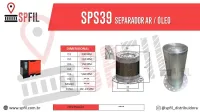 Separador Ar / Óleo  SPS39 