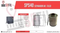 Separador Ar / Óleo  SPS40