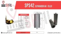 Separador Ar / Óleo  SPS42