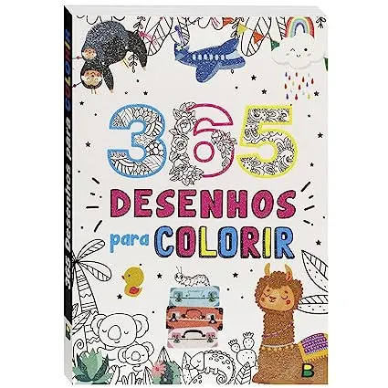 365 DESENHOS PARA COLORIR (PRODUTO USADO - MUITO BOM)