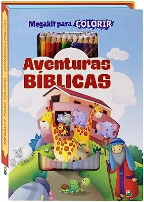 MEGAKIT PARA COLORIR: AVENTURAS BIBLICAS (PRODUTO NOVO)