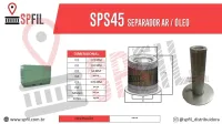 Separador Ar / Óleo  SPS45