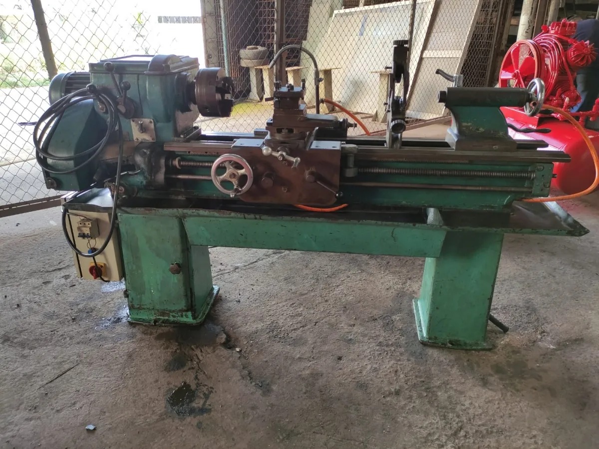 Torno mecânico Ornmaskiner 400 x 1100 mm - Cód. 1612