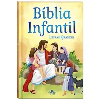 BIBLIA INFANTIL LETRAS GRANDES (PRODUTO NOVO)
