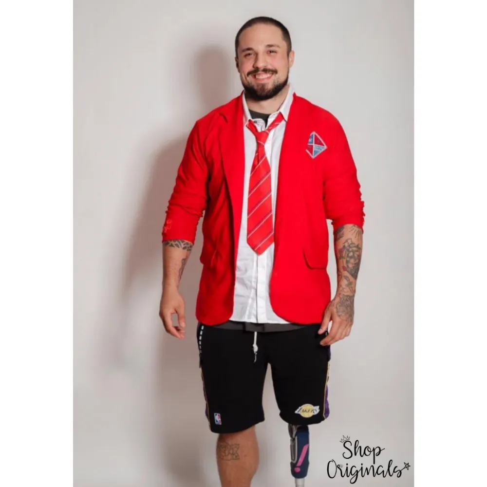 Uniforme Elite Way Completo Masculino - Vermelho