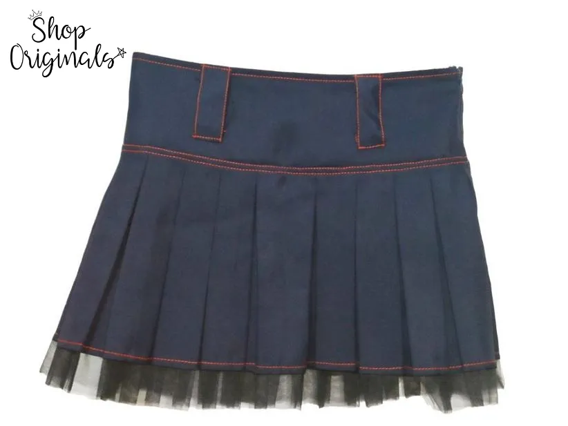 Saia Elite Way - Azul - Com Tule
