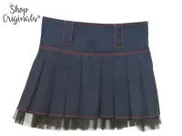 Saia Elite Way - Azul - Com Tule