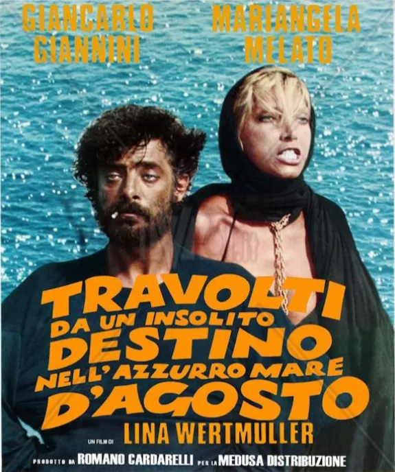 Por um Destino Insólito (1974) Lina Wertmüller DVD - legendas em português Imagem