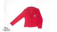 Blazer Elite Way Feminino - Vermelho  - Foto 2