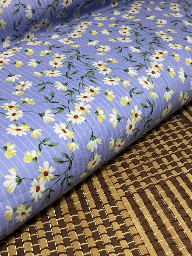  TECIDO TRICOLINE FLORAL 3 Imagem