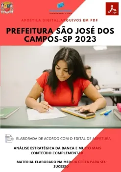 Apostila Pref. São José dos Campos SP Engenheiro Civil 2023