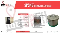 Separador Ar / Óleo  SPS47