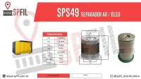 Separador Ar / Óleo  SPS49