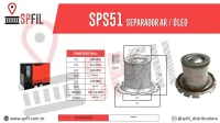 Separador Ar / Óleo  SPS51