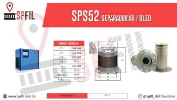 Separador Ar / Óleo  SPS52