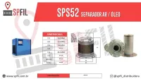 Separador Ar / Óleo  SPS52