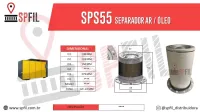 Separador Ar / Óleo  SPS55