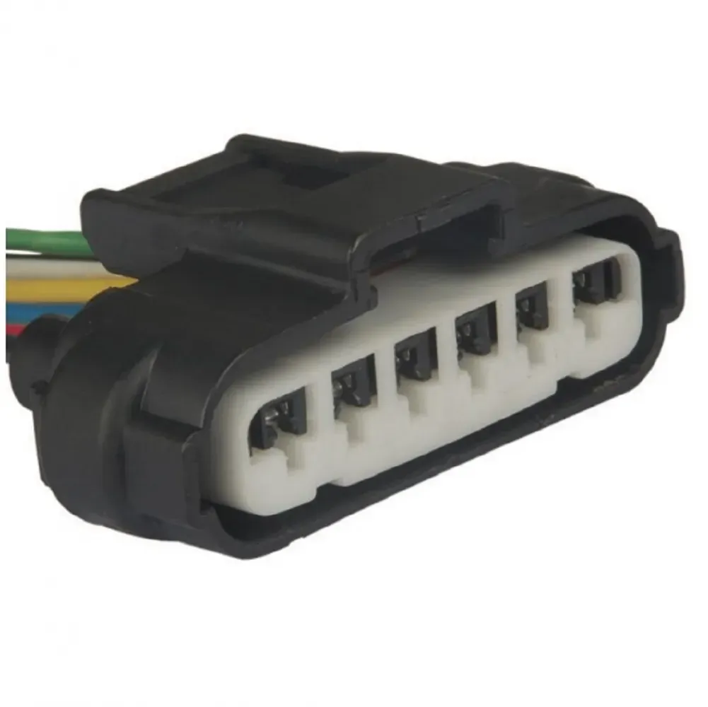 Conector Chicote 6 Vias  do Corpo de Borboleta TBI Toyota Etios 1.3 / 1.5 2013/ … em diante