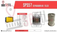 Separador Ar / Óleo  SPS57
