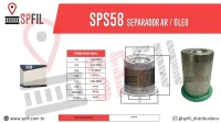Separador Ar / Óleo  SPS58