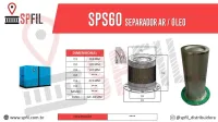 Separador Ar / Óleo  SPS60