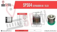 Separador Ar / Óleo  SPS64