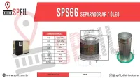 Separador Ar / Óleo  SPS66